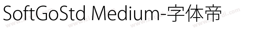 SoftGoStd Medium字体转换